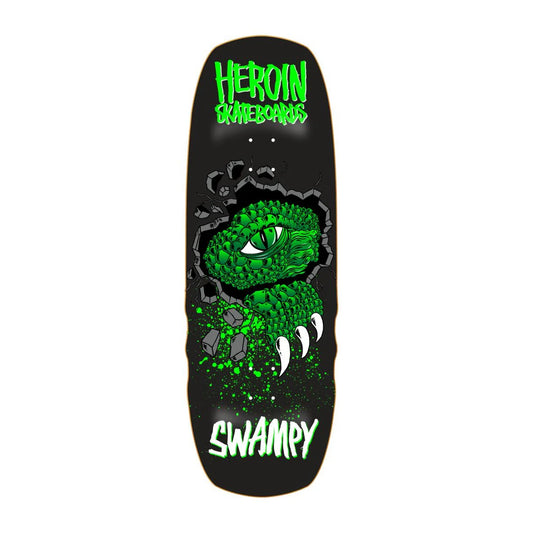 Heroin skateboards Swampy  Alligator 10.5