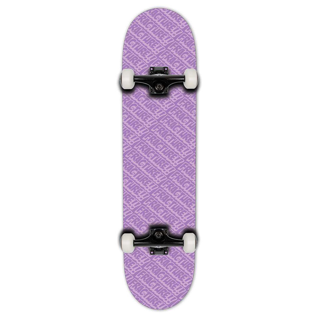 Fracture complete skateboard All Over Comic Purple 7.75