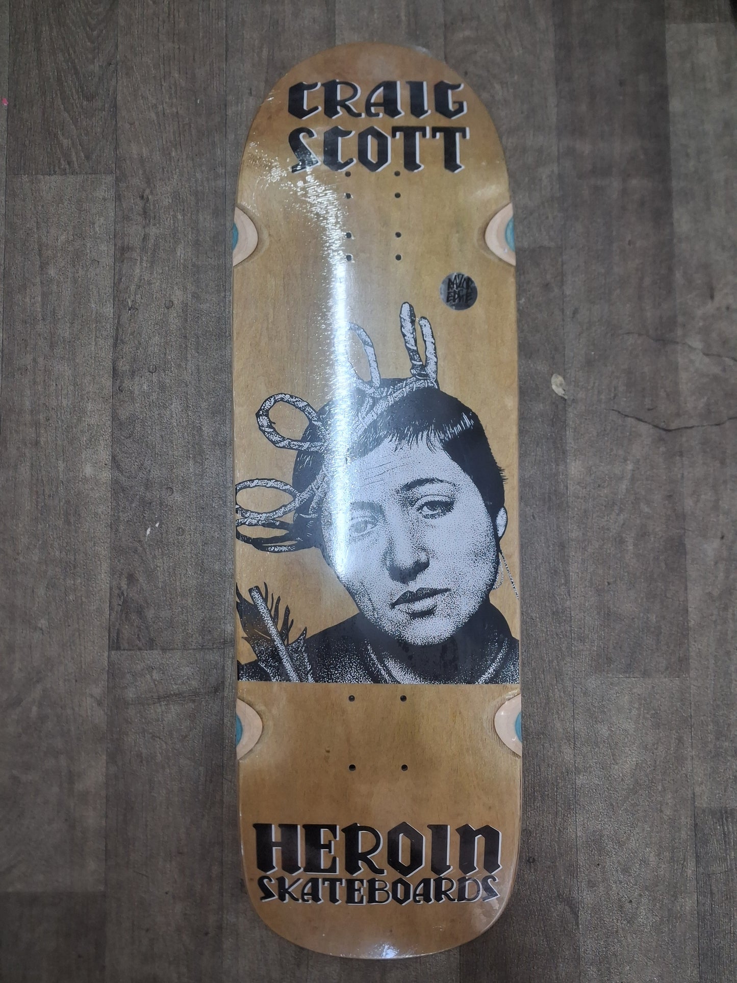 Heroin Skateboards - CQ Joan Deck