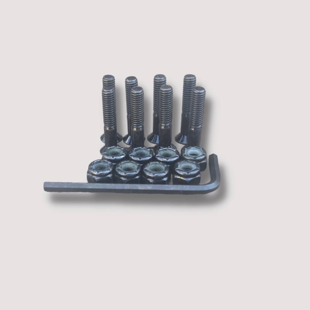 THE HARDWARE COMPANY - BLACK METAL - 1” bolts image 0