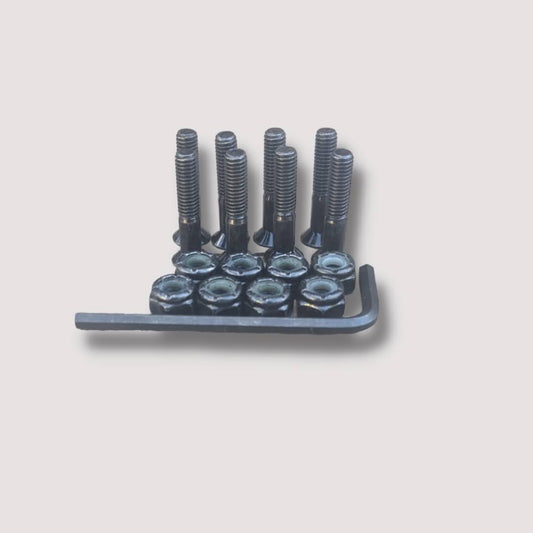 THE HARDWARE COMPANY - BLACK METAL - 1” bolts image 0