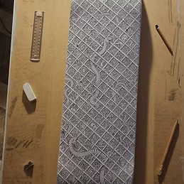 Hidden world skateboards Snakes and ladders deck 8.25