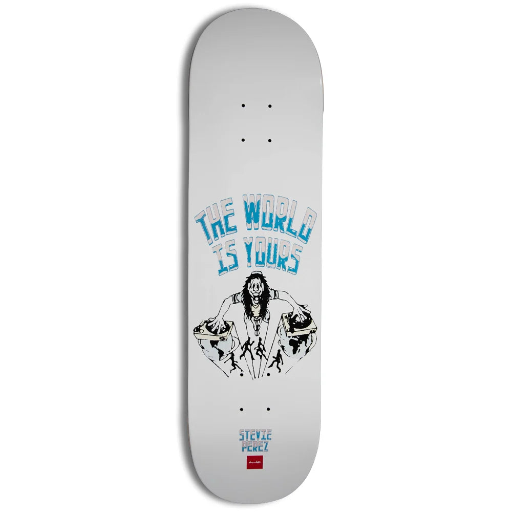 Chocolate Skateboard Deck World Is Yours Stevie Perez 8.4