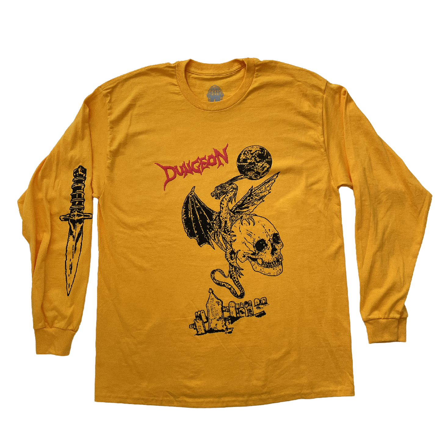 DUNGEON DRAGON LIES – LONG SLEEVE TEE XL
