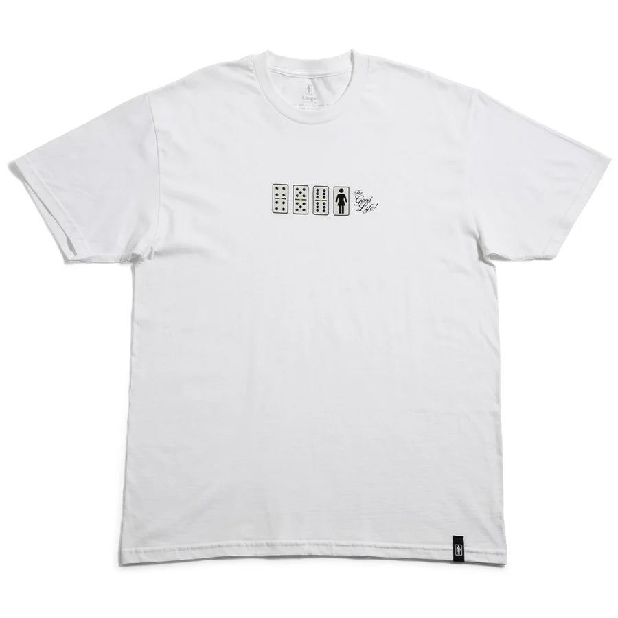 Girl TheGoodLife! Tee White