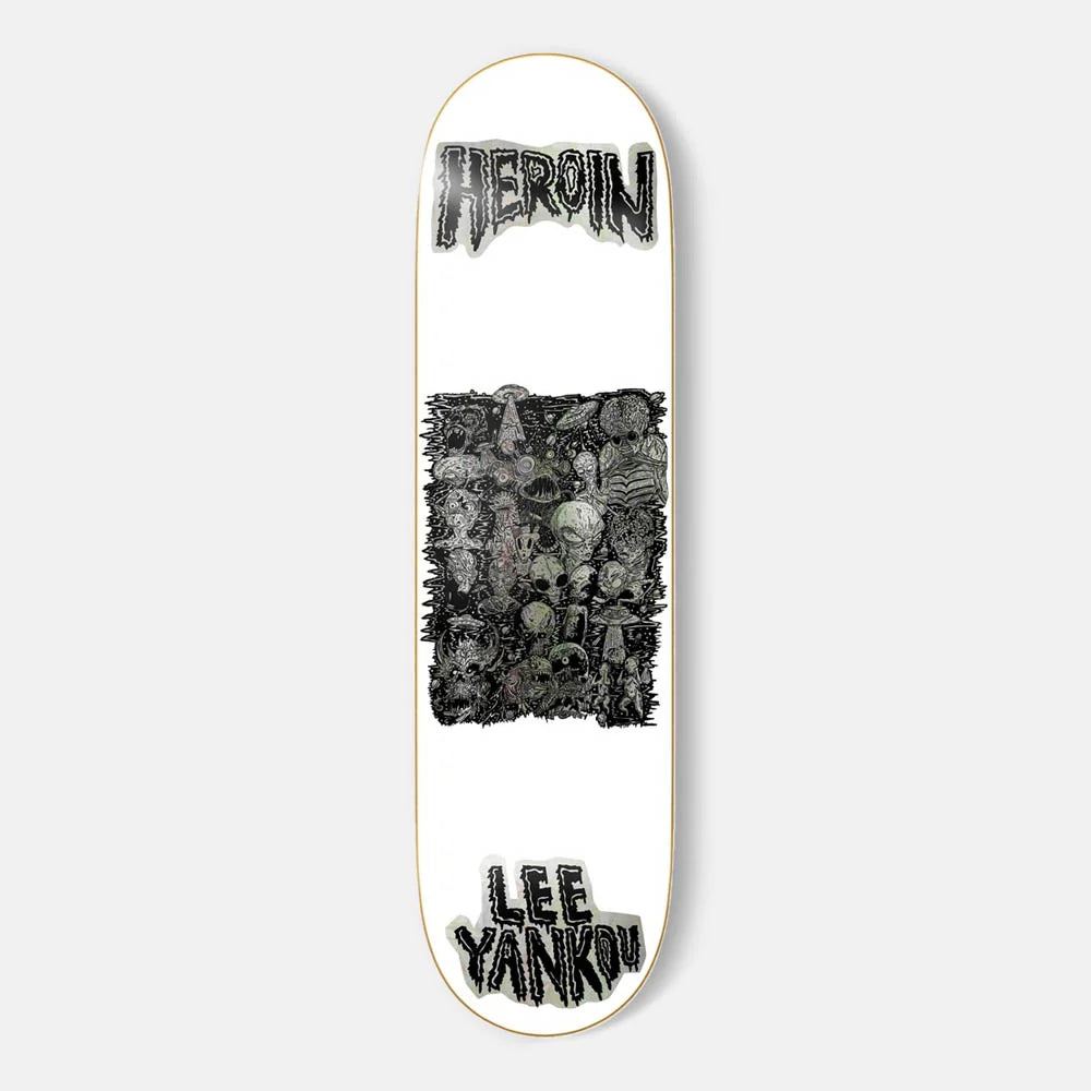 Heroin Skateboards - 8.25" Lee Yankou Allegory Of Fear