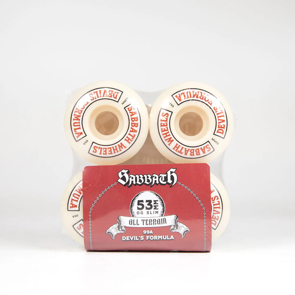Sabbath Wheels Rocker OG Slim Wheels 101a 53mm (Red)