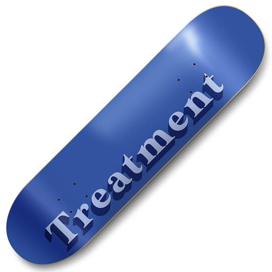 Treatment skateboards spell out