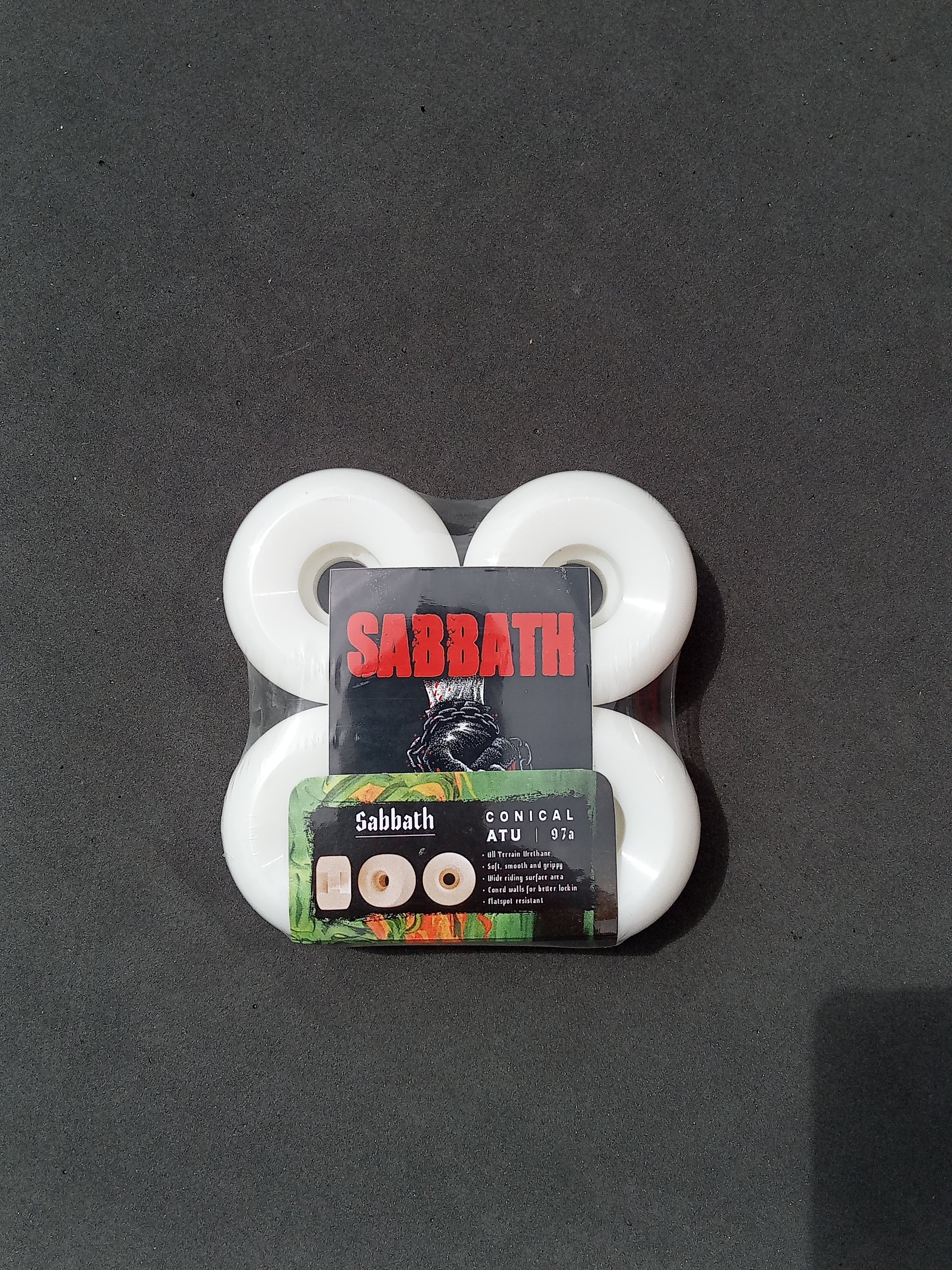 Sabbath Wheels 54 mm spider graphic image 1