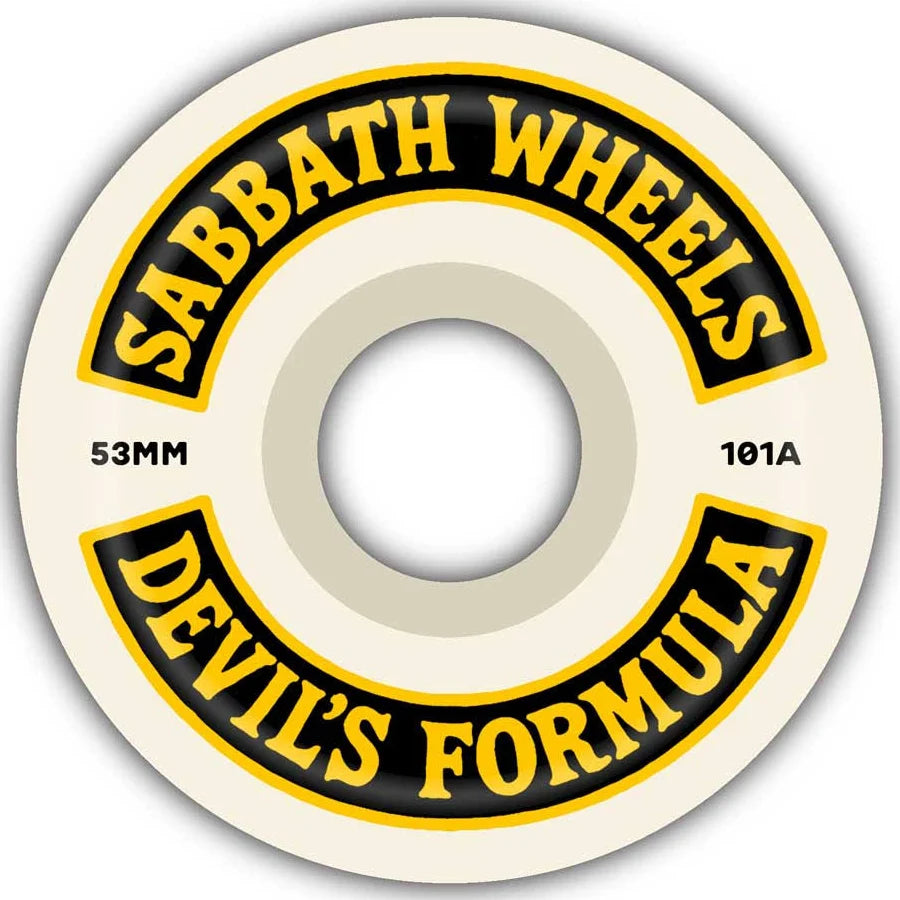 Sabbath Wheels Rocker OG Slim Wheels 101a 53mm (Yellow)