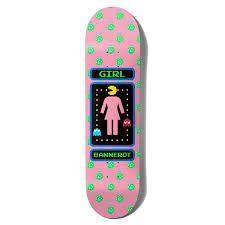 Gril skateboards x Pac man Bannerrot pro model 8.5
