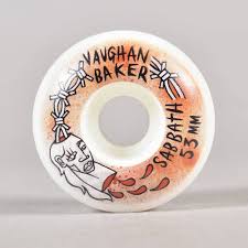 Sabbath Vaughan Baker pro Skateboard Wheels 99a 53mm