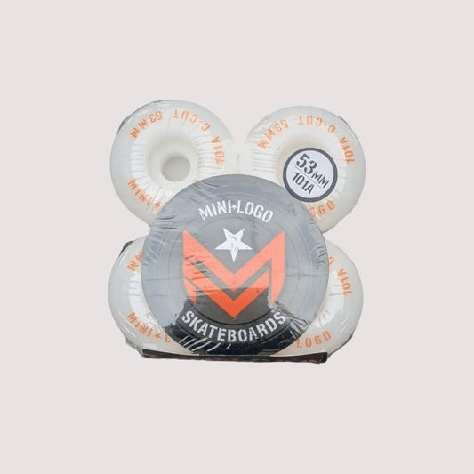 Mini Logo Wheels C-Cut 2 101a White 53 image 0