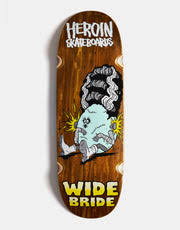 HEROIN SKATEBOARDS WIDE BRIDE 10.4"