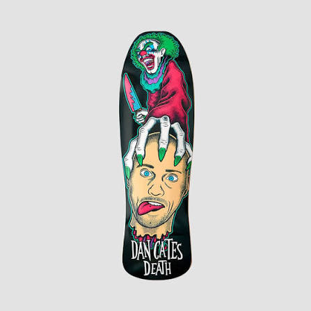 DEATH SKATEBOARDS CATES KILLER CLOWN 9.375"