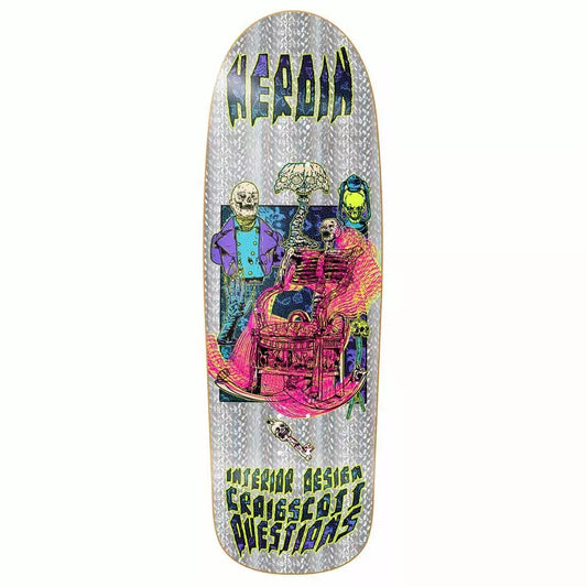 Heroin skateboards Heel raiser series Craig questions interior designer pro model