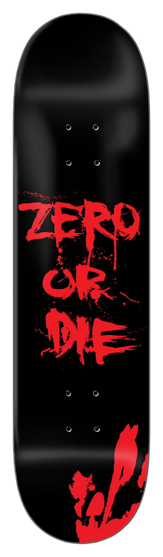 Zero Skateboards "Zero or Die " Deck 8.5