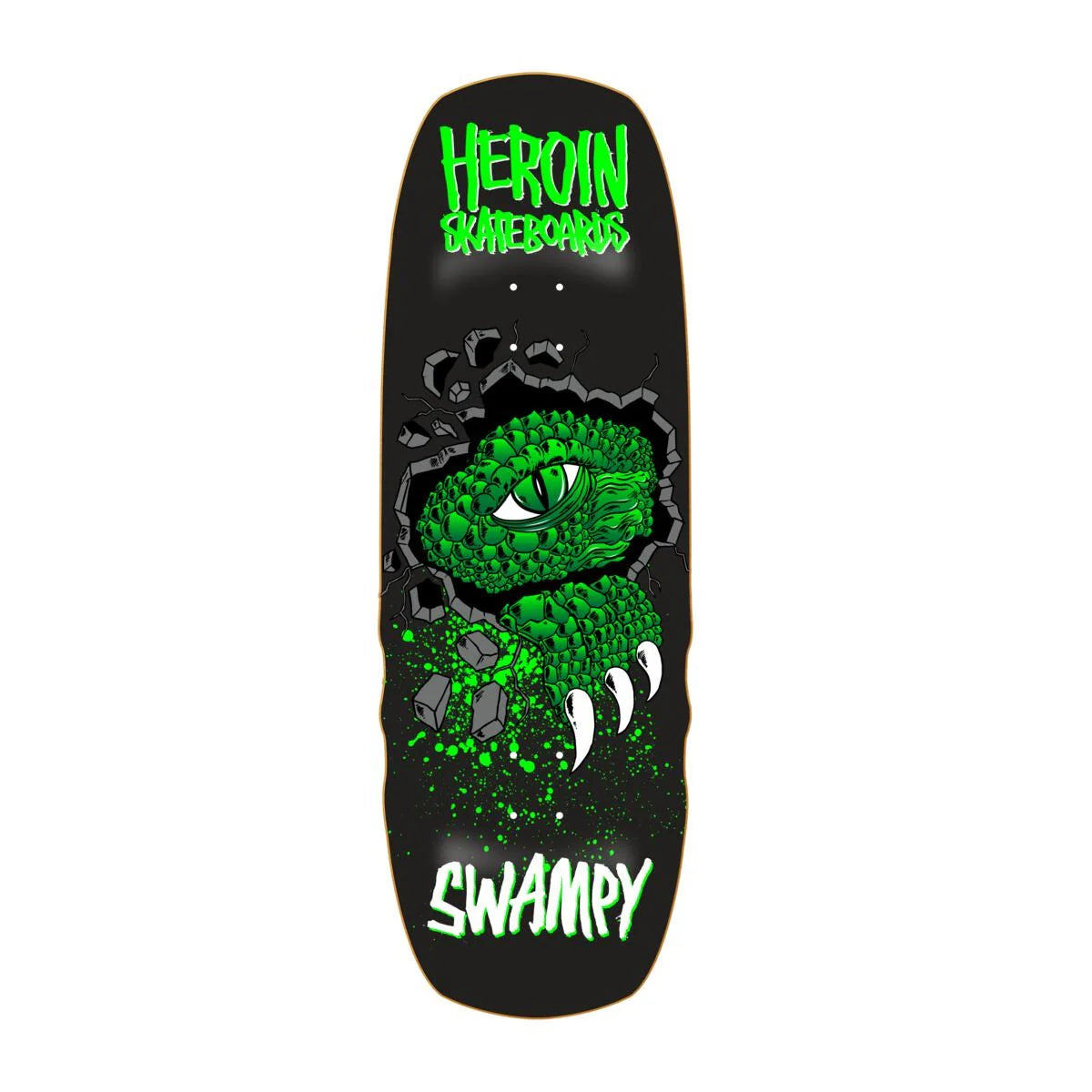 Heroin skateboards Swampy  Alligator 10.5