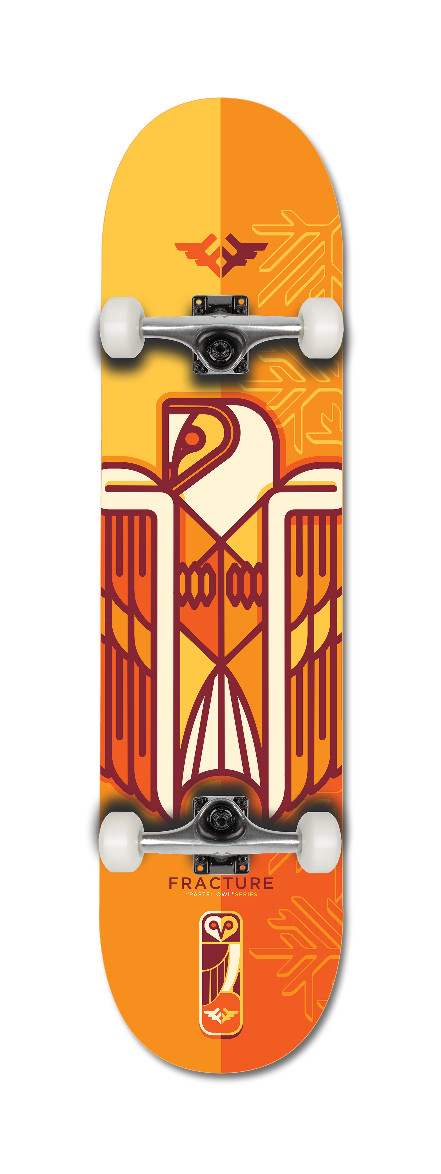 Fracture complete skateboard Complete Jono Wood Yellow 7.75