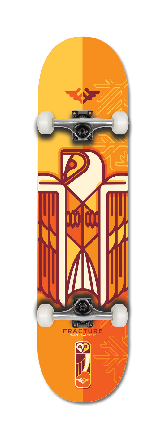 Fracture complete skateboard Complete Jono Wood Yellow 7.75