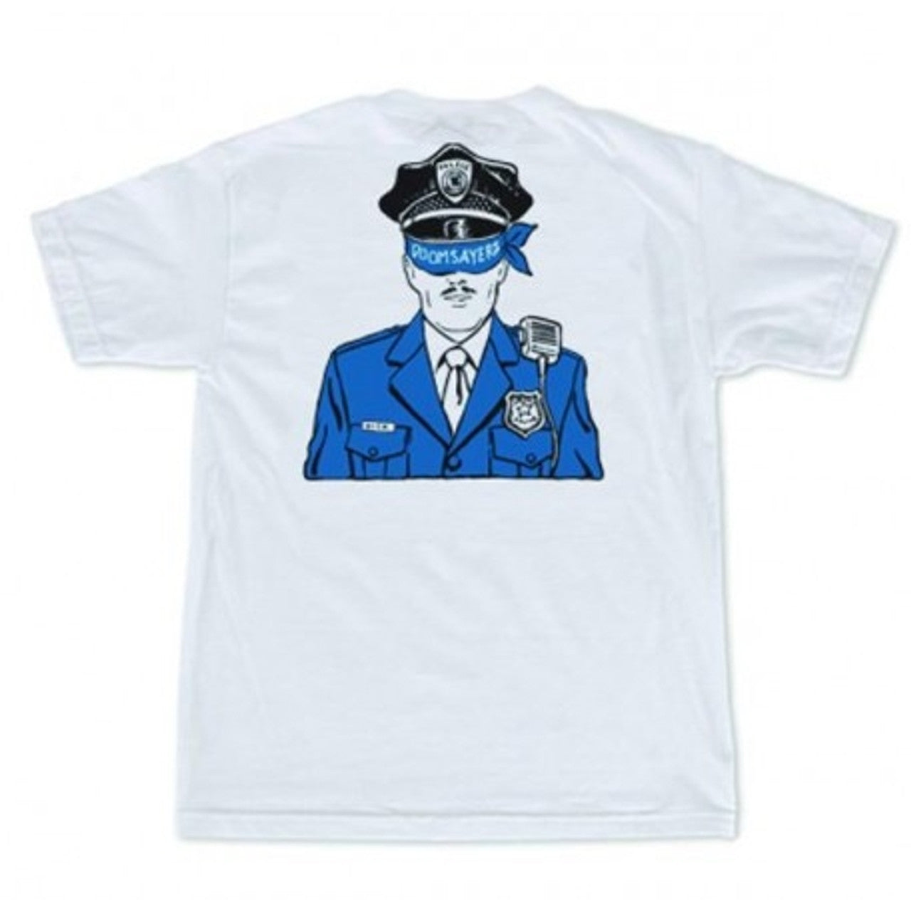 Doom Sayers Corp Cop Tshirt WhiteDoom Sayers Corp Cop Tshirt White XL