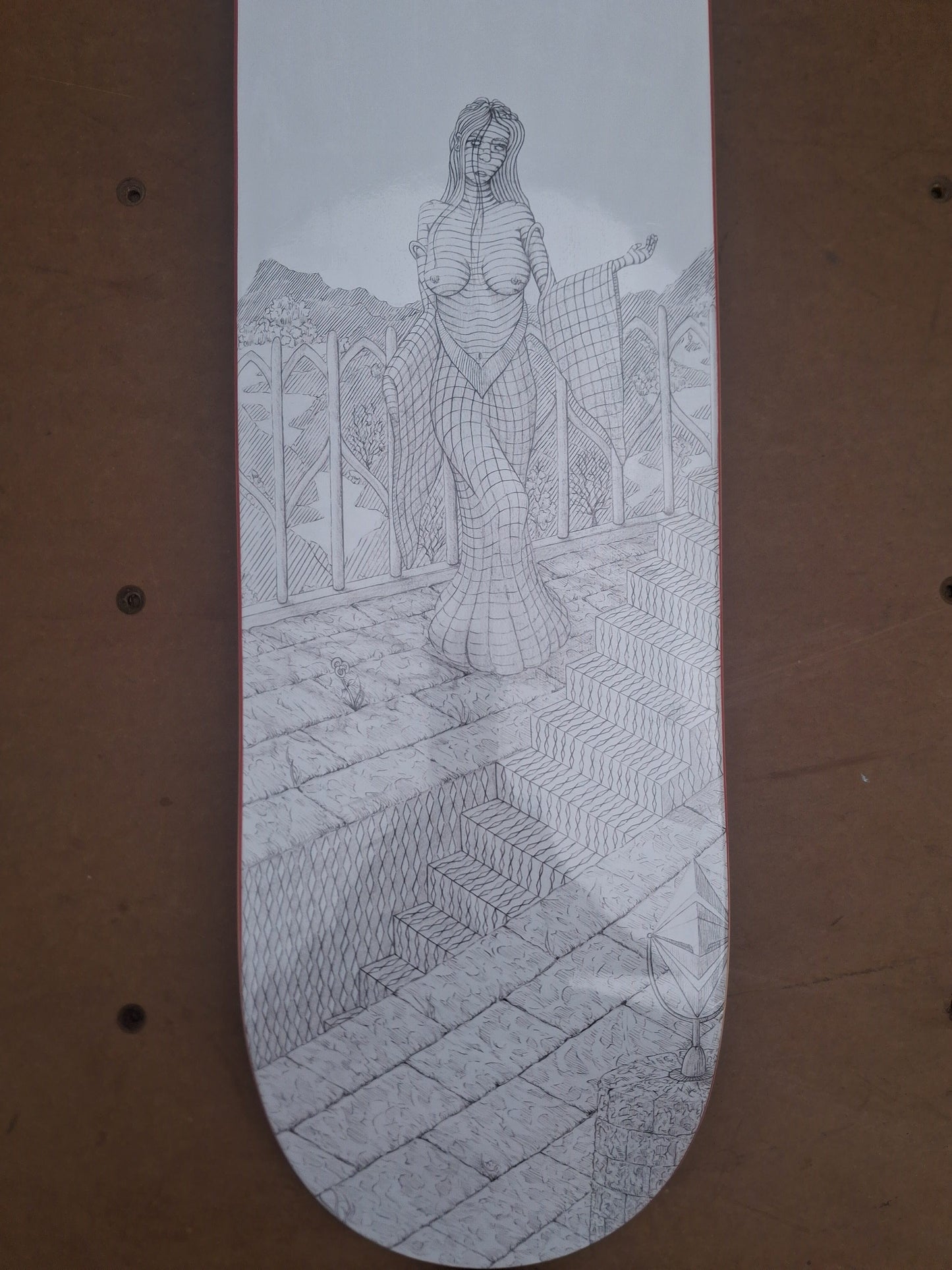 Hidden world skateboards 8.5