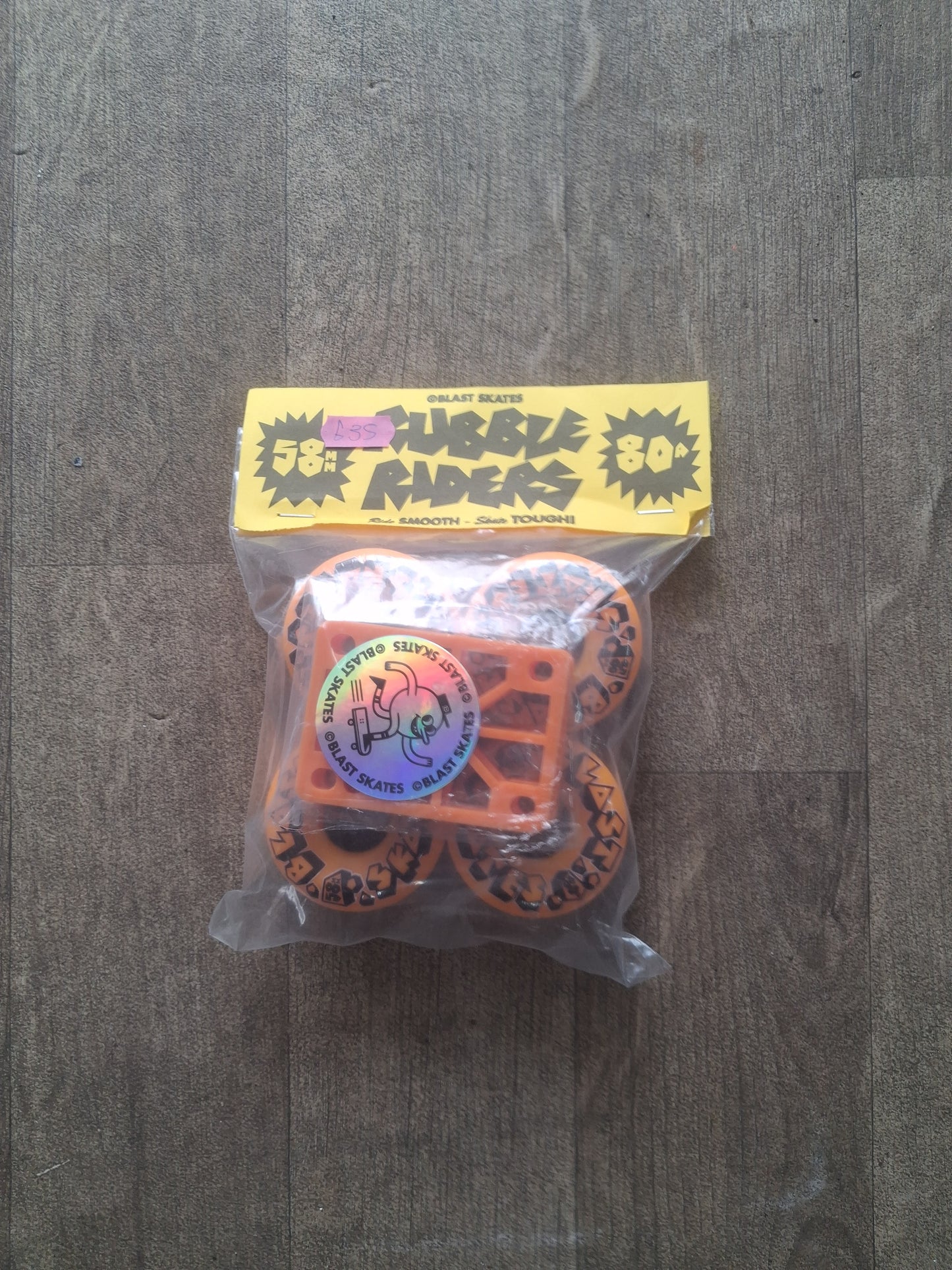 Blast rubble riders wheels