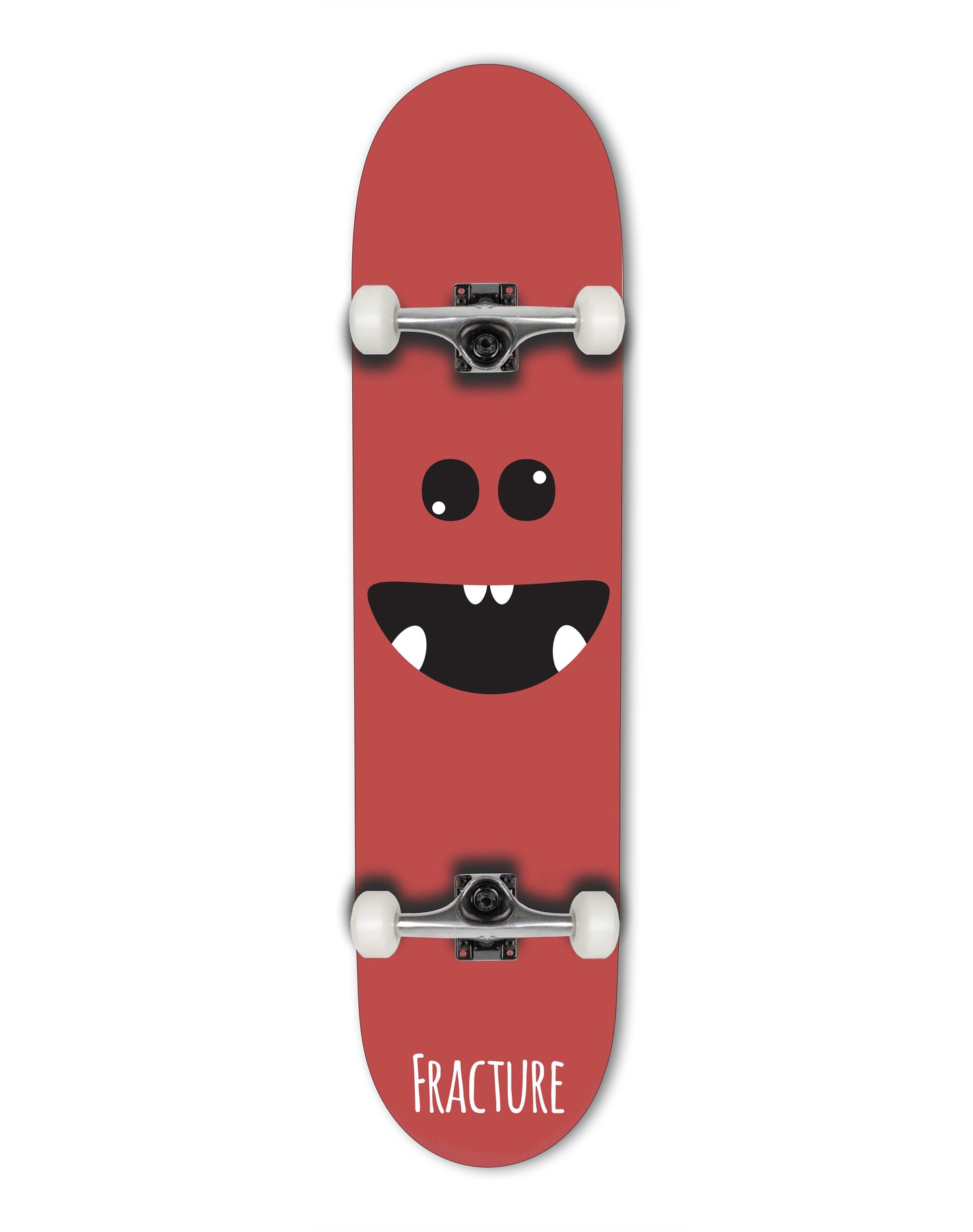 Fracture complete skateboard Lil Monsters Red 8.0