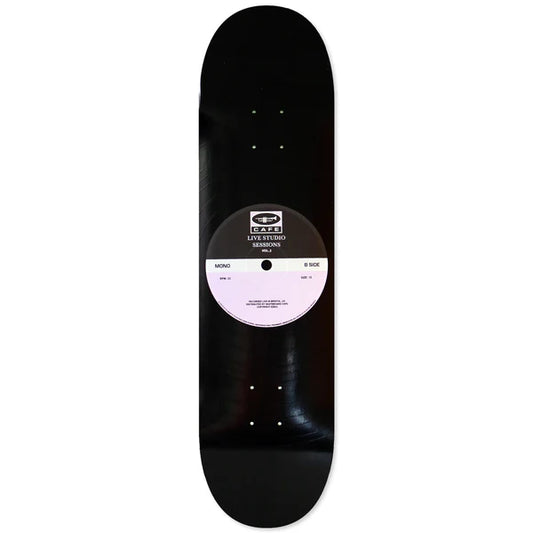 Skate Cafe 45 Deck (Black/Lavender) 8.25