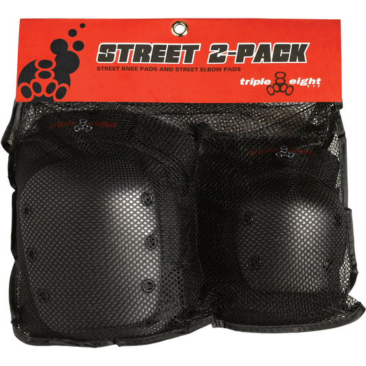 Triple 8 Street Protective 2 Pc Pad Set