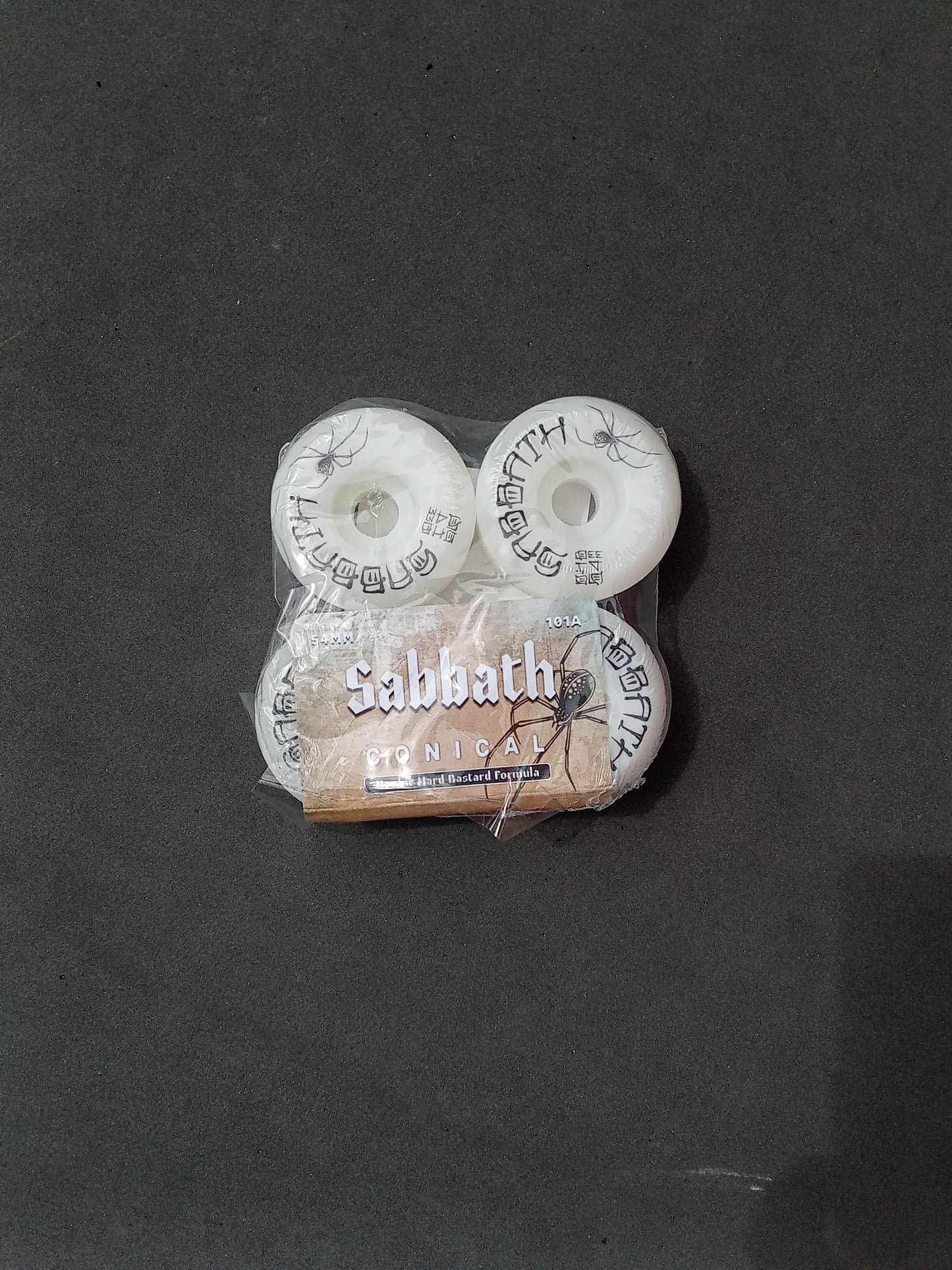 Sabbath Wheels 54 mm spider graphic image 0