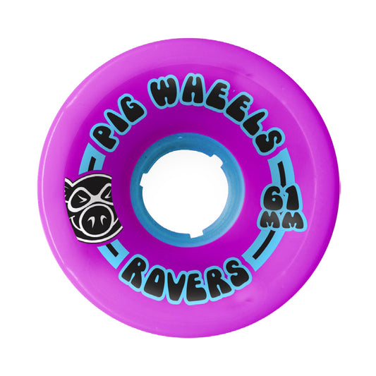 Pig Wheels Rover Pink / Lt. Blue Core 61mm / 85A