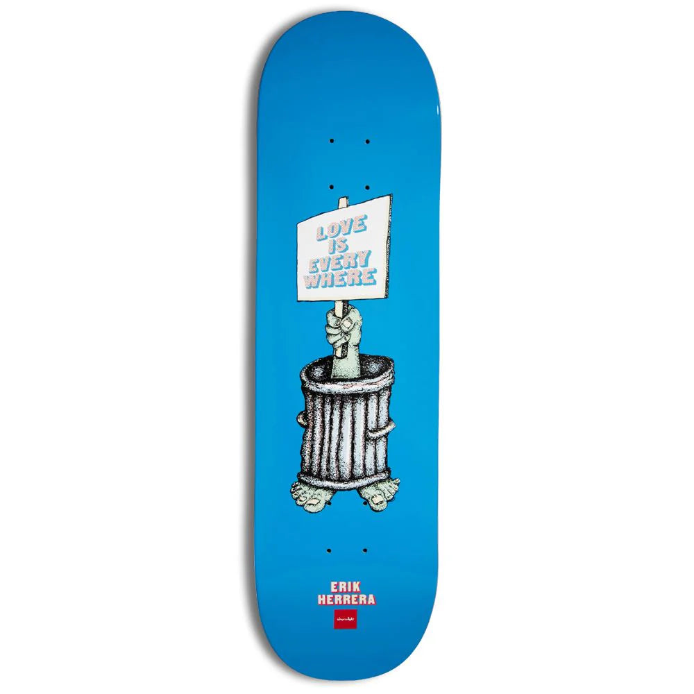 Chocolate Skateboard Deck World Is Yours Erik Herrera 8.5"