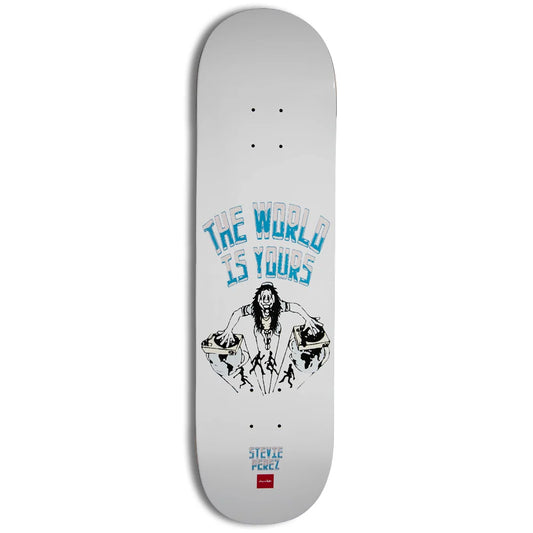 Chocolate Skateboard Deck World Is Yours Stevie Perez 8.4