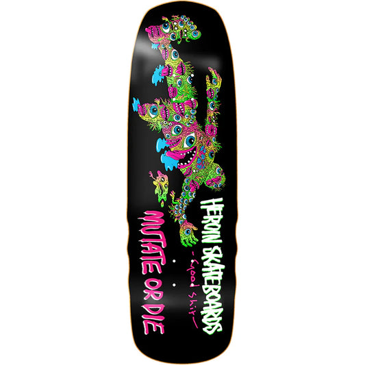 Heroin Good Shit Mutated Skateboard Deck 9.75"