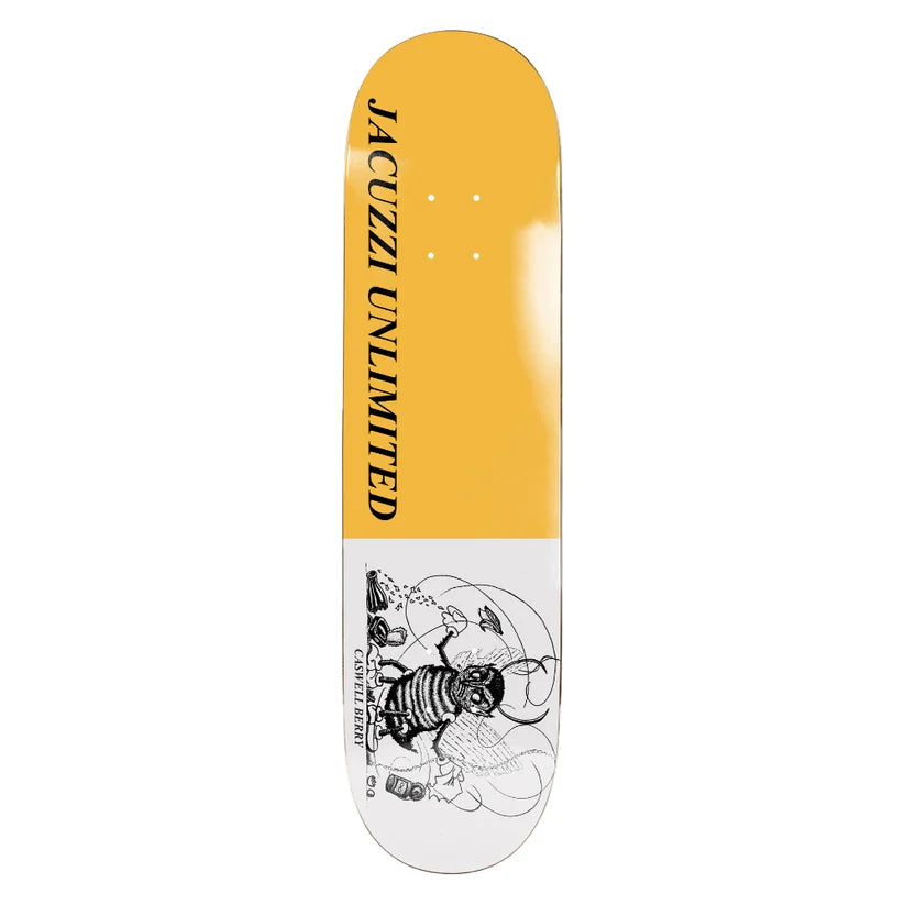 Jacuzzi Unlimited Cawell Berry Bee EX7 Deck Yellow 8.25''