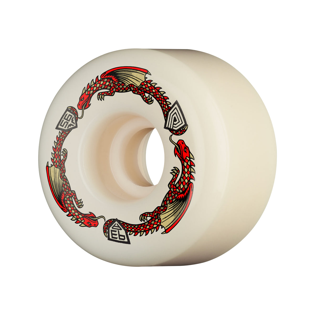Powell Peralta Dragons 93A - V7 Symmetrical Shape - Medium Ride Patch - 56mm x 36mm