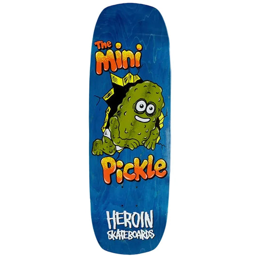 Heroin Skateboards Mini Pickle Skateboard Deck 9.5"