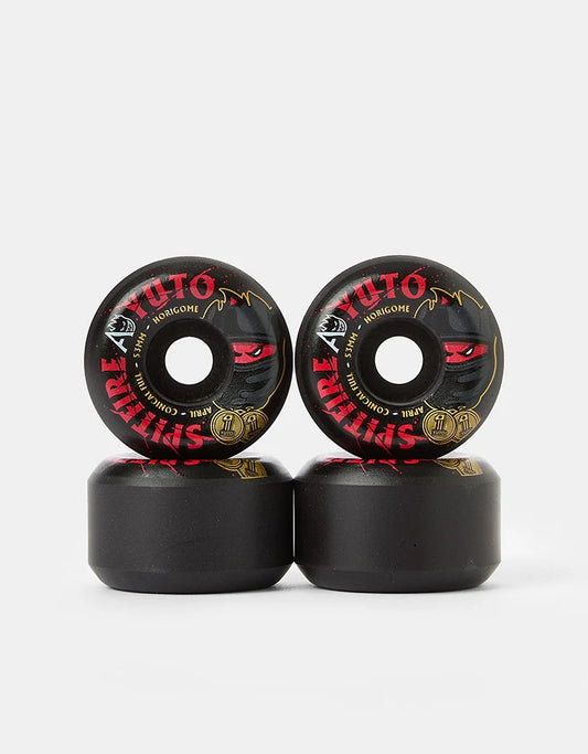 Spitfire x April Yuto Conical Full Formula Four 99d Skateboard Wheels