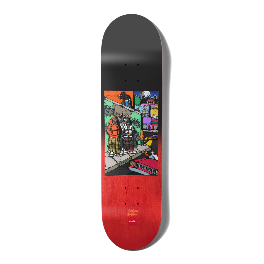 Chocolate Skateboard Deck Fiendin Jordan Trahan 8.25"