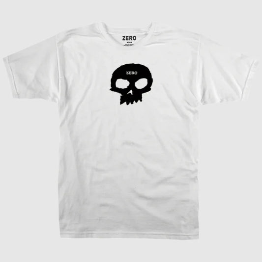 Zero Single Skull Tee White