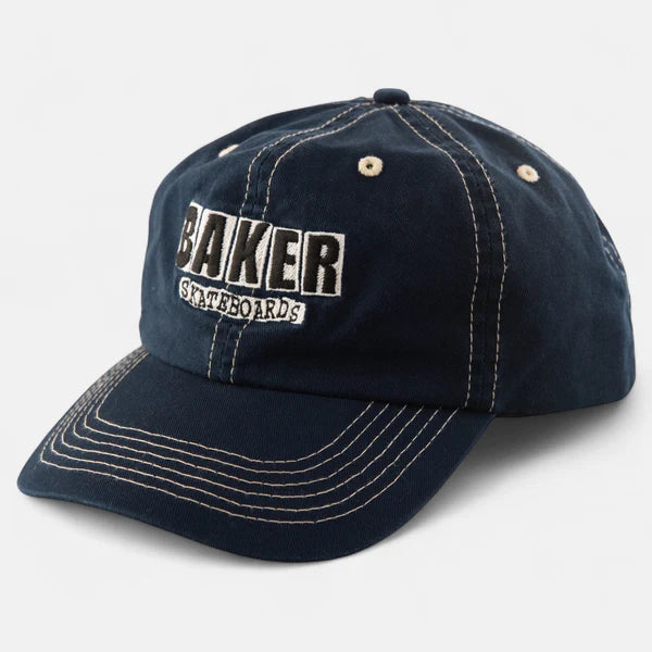 Baker Skateboards Classic Logo Dad Cap Blue