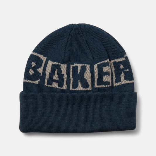 Baker Skateboards Brand Logo Beanie Navy