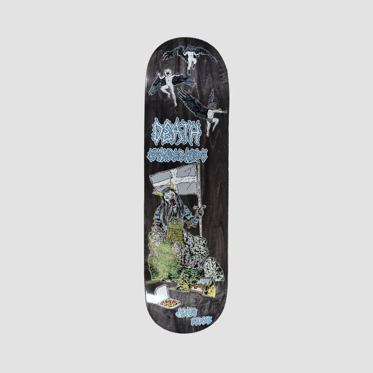 Death Skateboards Adam Moss Roche Rock Deck 8.5