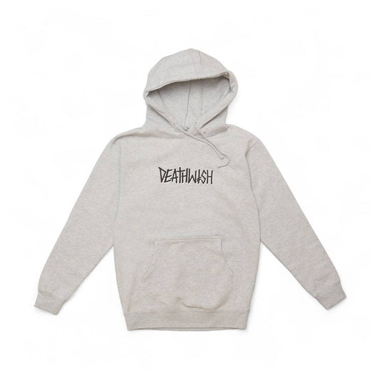 Deathwish Skateboards Deathwish Skateboards Deathspray Hood - Heather Grey Large