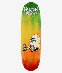Heroin Skateboards Rainbow egg 9.125