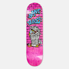 Polar Skateboards Dane Brady Trash can deck 8.25
