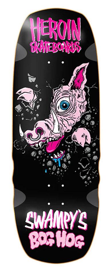 Heroin Swampys Bog Hog deck 10.75
