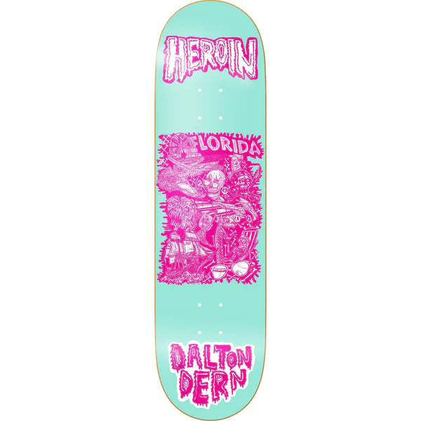 Heroin Dalton Dern Allegory Of Fear Deck - 8.5"