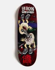 Heroin Curb Killer Merged Skateboard Deck - 10”